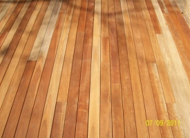 Spotted Gum Decking 86 x 19 S&B Oiled